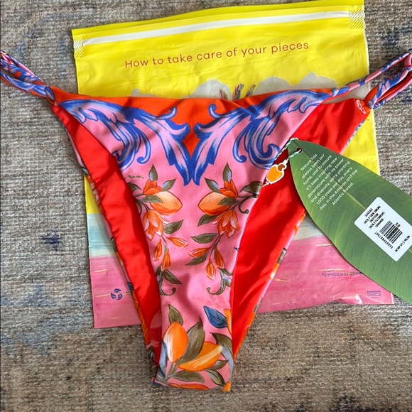 Farm Rio Sicily Flower Bikini Bottom NWT - Picture 3 of 7